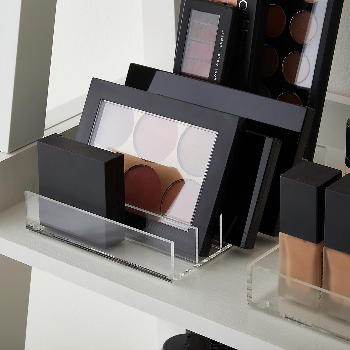 Large Luxe Acrylic Makeup Organizer Clear | The Container Store