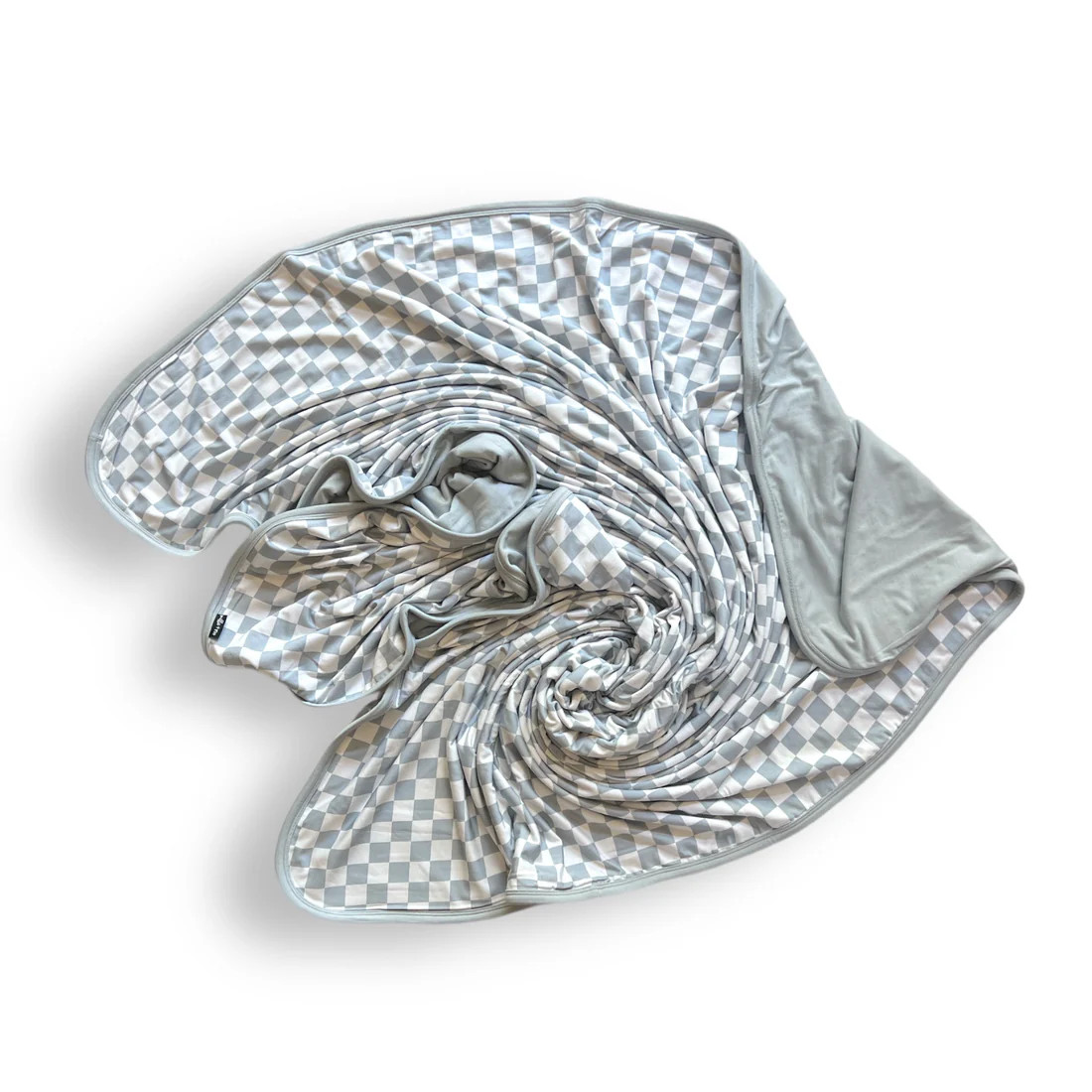 3 LAYER OVERSIZED COZY DREAM BLANKET- Stone Check | millie + roo