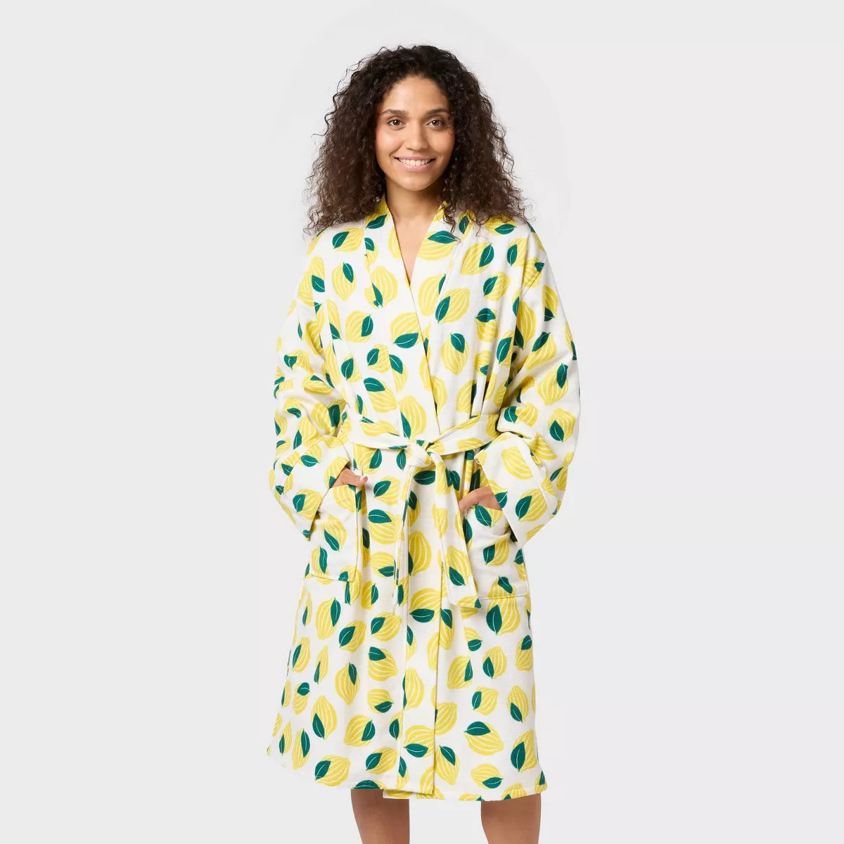Bath Robe With Kimono Collar - Room Essentials™ | Target