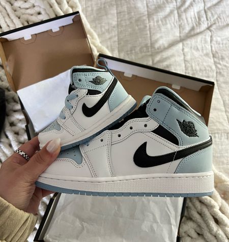 New mom and baby air Jordan’s! I love these! Black blue white combo 🤍🖤🩵

Nike air Jordan’s, baby sneakers, baby Nikes, infant sneakers, matching sneakers 

#LTKbaby #LTKfamily #LTKshoecrush