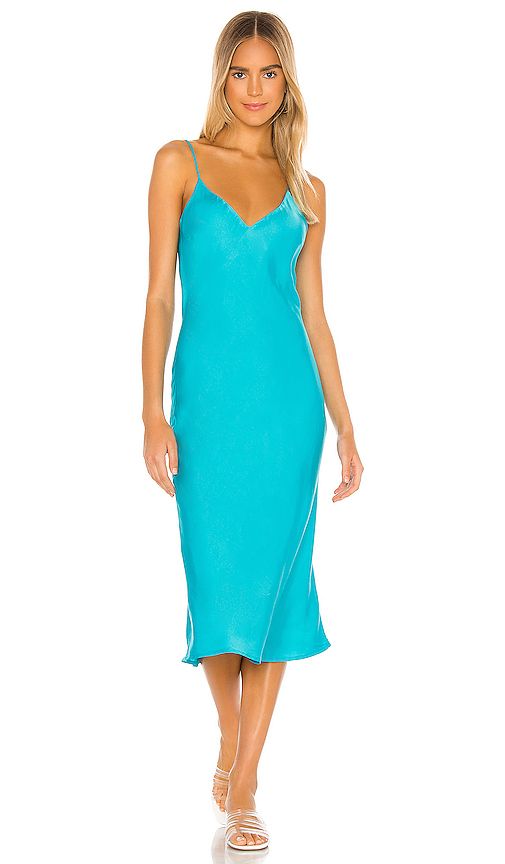 Cali Dreaming X REVOLVE Vaea Slip Dress in Blue. - size XS (also in S) | Revolve Clothing (Global)
