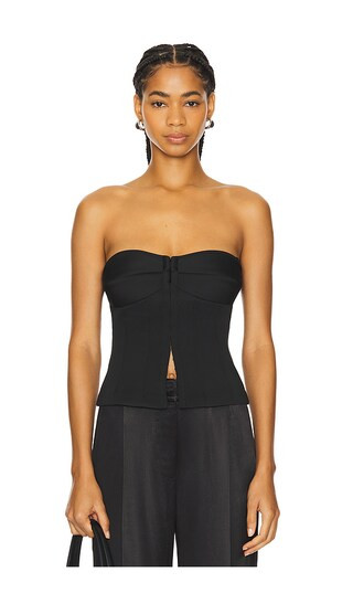 Scuba Strapless Corset in Black001 | Revolve Clothing (Global)