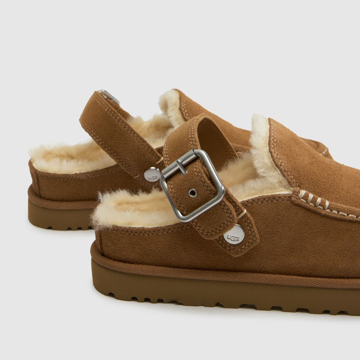 Womens Chestnut UGG Goldenstar Evelina Clog Sandals | schuh | Schuh