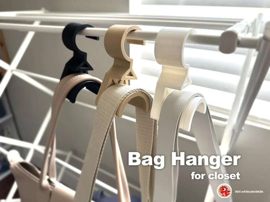 Bag Hanger for Closet | 3D Printed Handbag Organizer | Purse Storage Hook | Space-Saving Closet S... | Etsy (US)