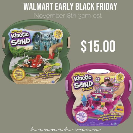 Kinetic Sand kits $15.00 

#LTKHoliday #LTKHolidaySale #LTKSeasonal