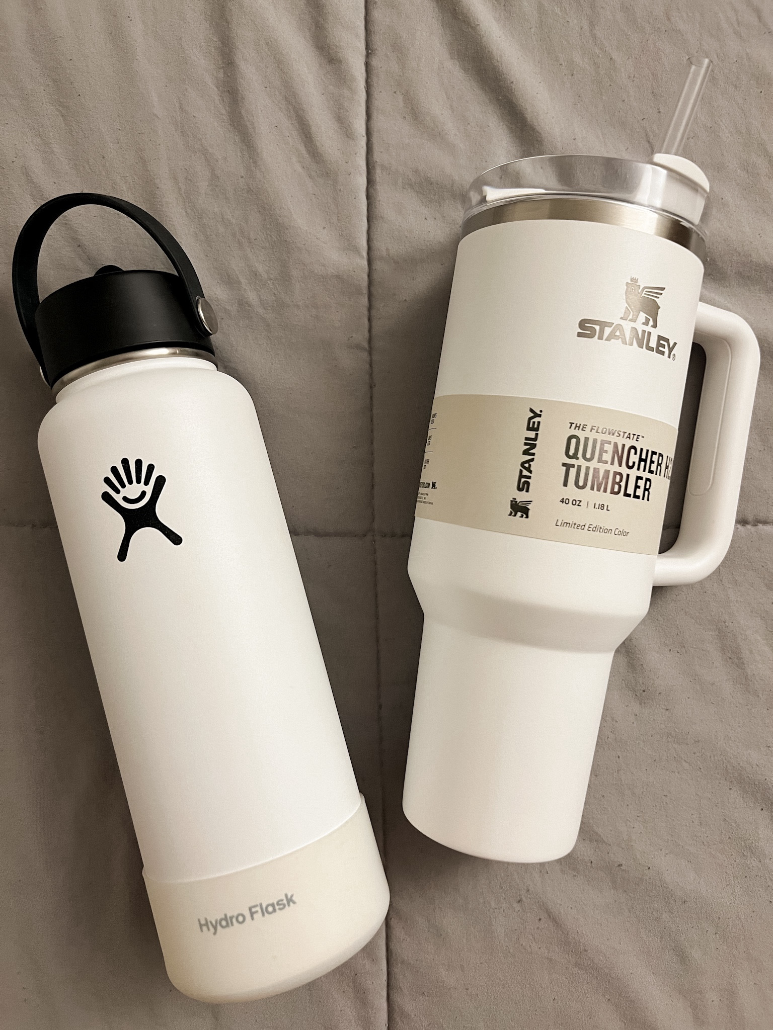 Hot white hydro flask 40 oz Top Sellers