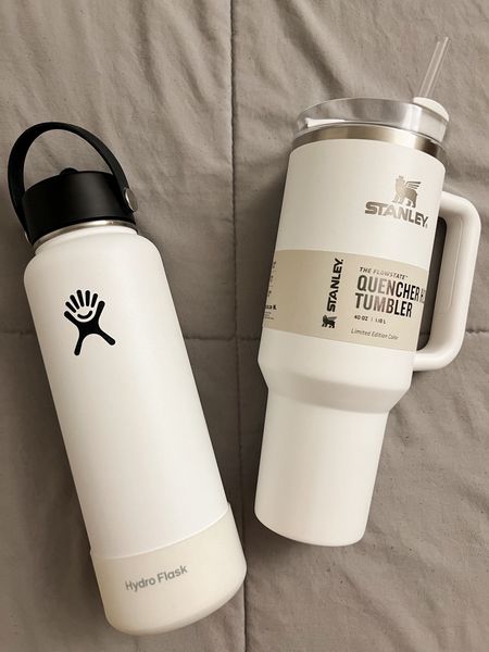 💦 Which one are you picking for hydration? The 40oz Hydro Flask wide mouth water bottle or Stanley Cup Quencher H2.0 Flowstate Tumbler?

#LTKfitness #LTKxTarget #LTKActive
