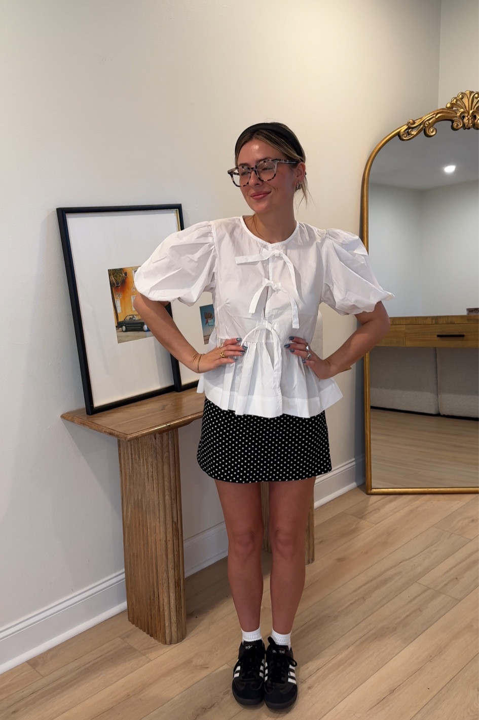 I’m wearing size small in the top and size 2 in the skirt - it runs small so I sized up! 

#LTKfindsunder50 #LTKfindsunder100 #LTKstyletip