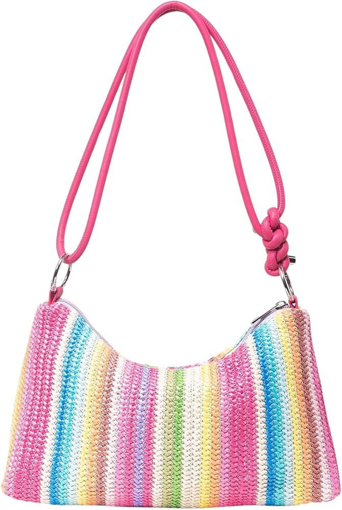 Verdusa Women's 3D Flower Floral Evening Handbag Shoulder Hobo Bag Party Clutch Purse | Amazon (US)