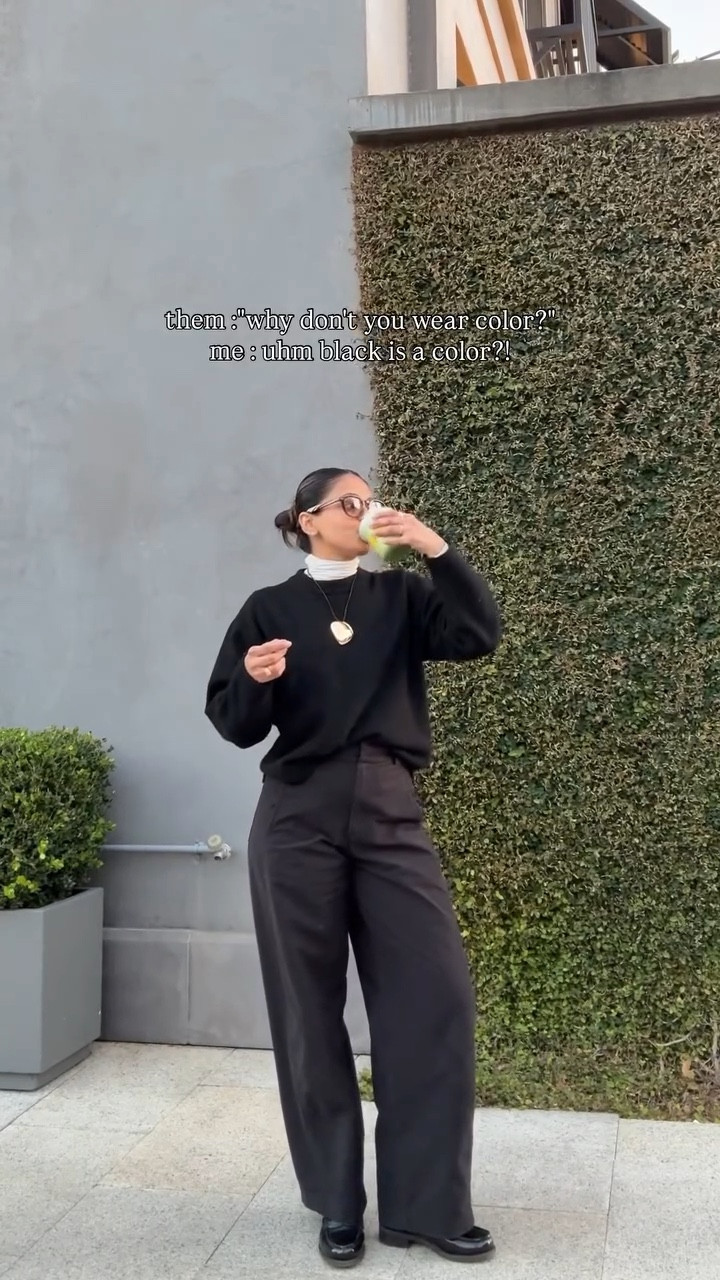 no because black is color?? 

#blackisacolor #allblackoutfit #springoutfitideas