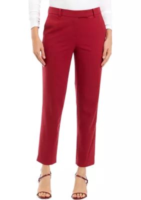 THE LIMITED Women's Flat Front Stretch Slim Fit Pants | Belk