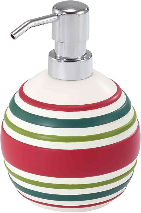 IZOD - Lotion Pump/Soap Dispenser, Decorative Countertop Accessories, Holiday Home Decor, Dorm Ro... | Amazon (US)