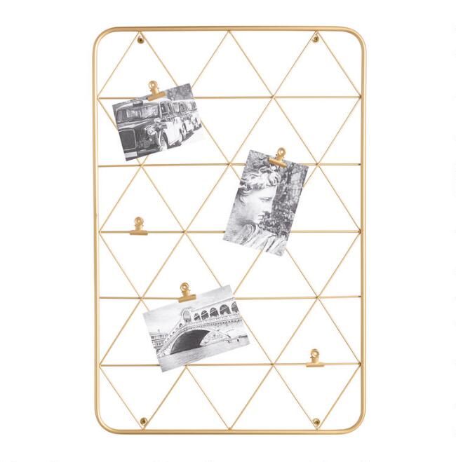 Gold Wire Photo Clip Wall Frame | World Market