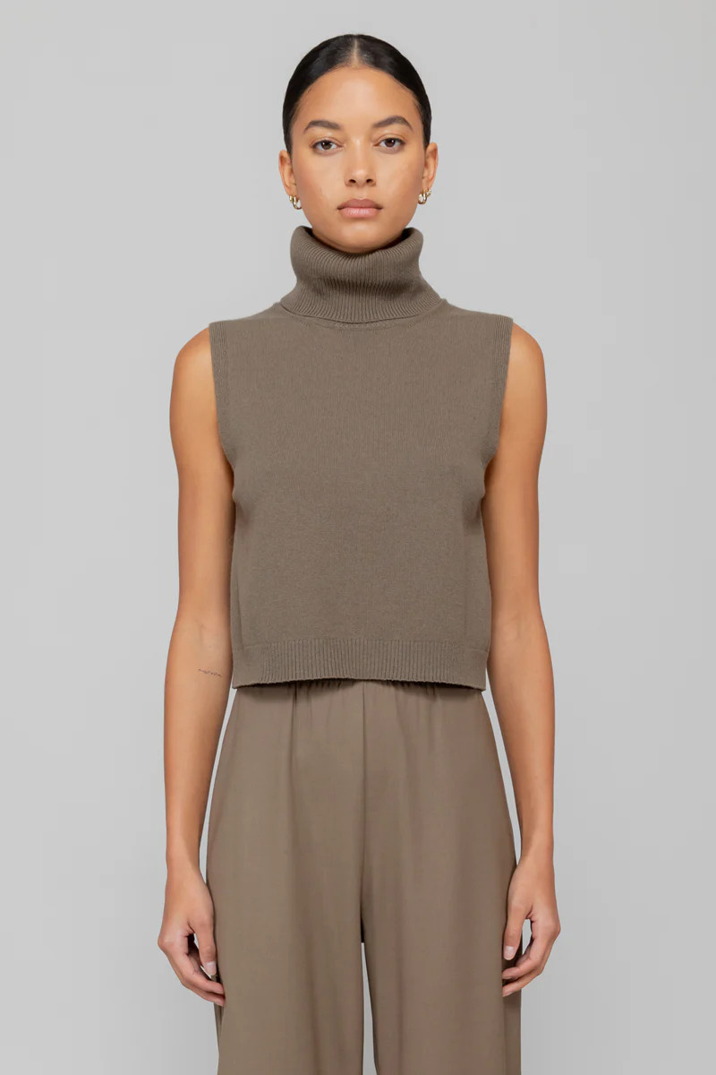 Zoe Sleeveless Turtleneck | LESET