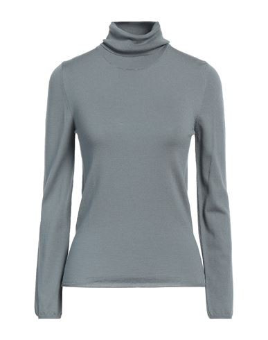 Zanone By Slowear Woman Turtleneck Grey Size 10 Virgin Wool, Polyamide | YOOX (US)