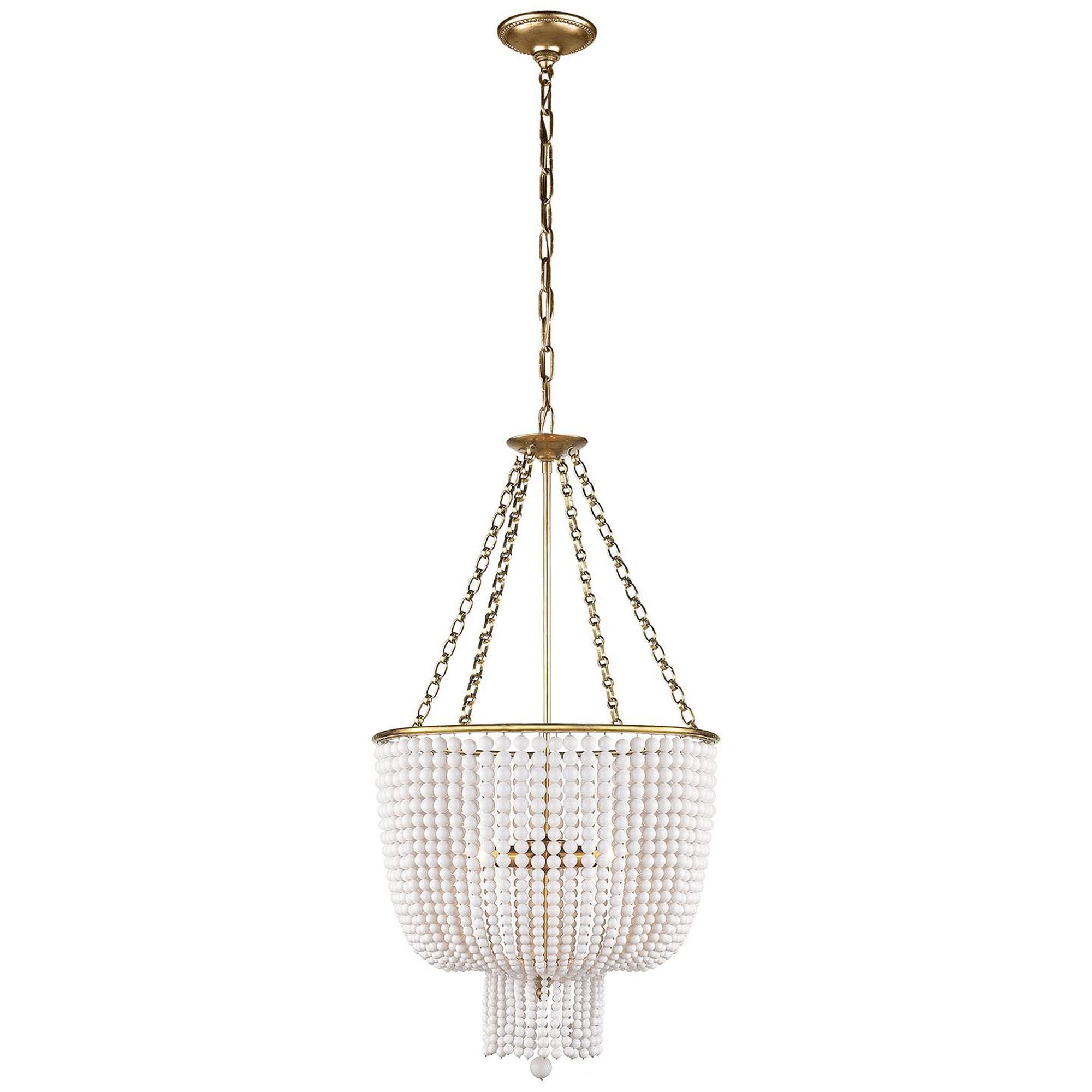 Aerin Jacqueline 19 Inch 4 Light Chandelier by Visual Comfort and Co. | Capitol Lighting 1800lighting.com