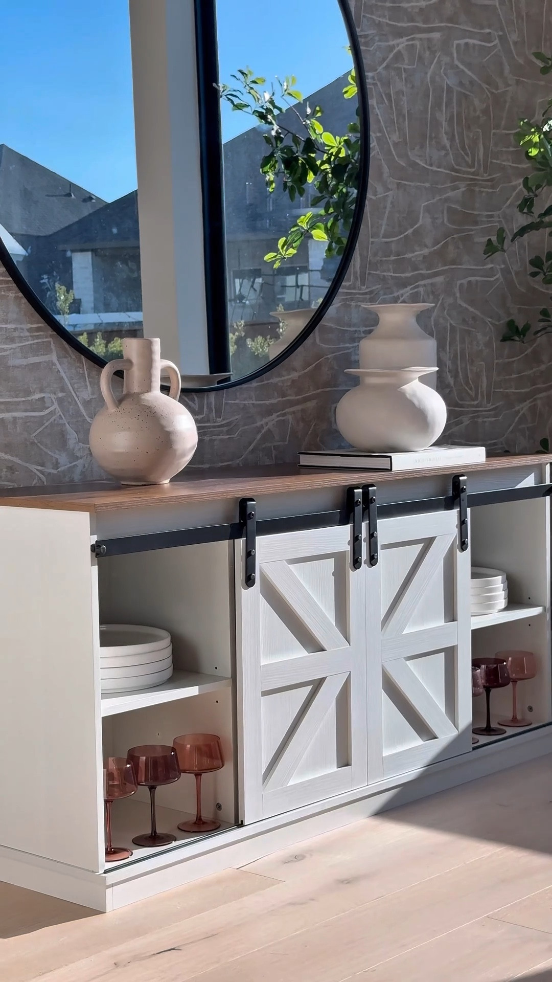 

#walmartpartner

I’m honestly obsessed with this piece from @walmart. I brought it into the guest room first as a TV stand and loved it… but now I’m kind of tempted to move it into the dining room as a sideboard. 😅
It’s such a beautiful rustic style — the texture, the color, everything about it just feels so cozy. And I love that you can use it for décor or for storage (perfect for hiding all the extra dishes during the holidays 😆) #walmart 

Walmart has gorgeous pieces to bring the rodeo spirit to life 🤠 From comfy garden chairs to versatile bar stools (available in multiple sizes and colors)

Comment HOME and I’ll send you a link for this beautiful piece 🤎

@shop.ltk #liketkit

#LTKStyleTip #LTKSaleAlert #LTKHome