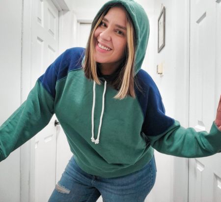 We just adore Rachel in this fun colorblock hoodie!! And it’s on sale for just $22! 😱🔥🔥🔥 She’s wearing a size XL and says it’s so comfy and cute!!! 🤩

#LTKunder50 #LTKstyletip #LTKfit