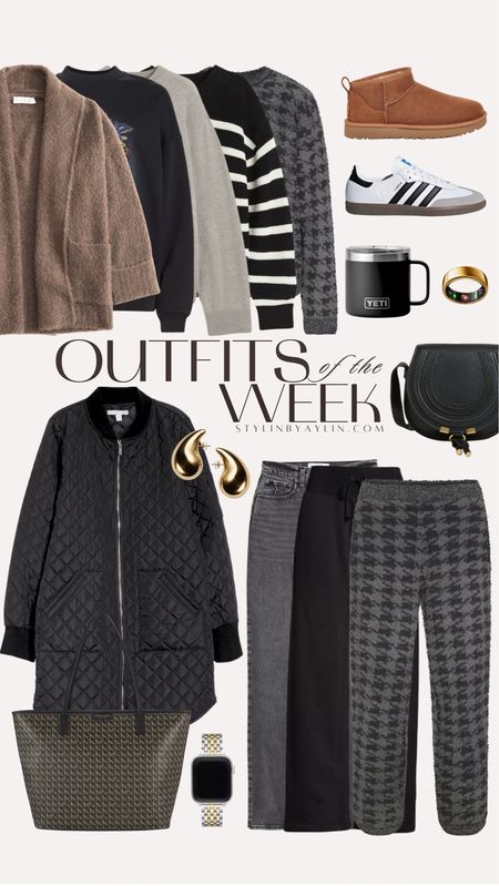 Outfits of the week- Casual style, athleisure style, outfit inspo, pants, accessories, StylinByAylin 

#LTKfindsunder100 #LTKMostLoved #LTKstyletip