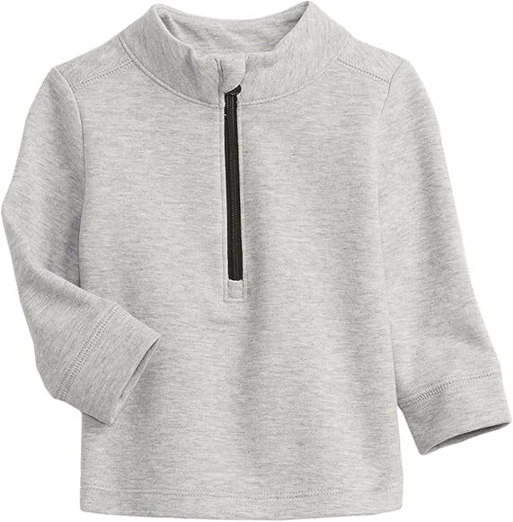 GAP Baby Boy's Tech Mockneck Sweatshirt | Amazon (US)