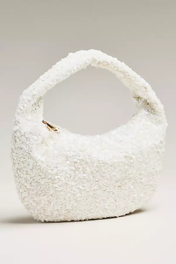 Paillette Sequin Crescent Bag | Anthropologie (US)