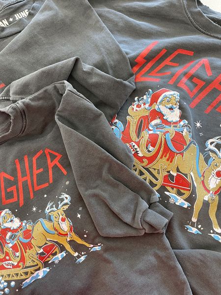 Jean and June Christmas sweatshirt/tee 

#LTKfamily #LTKkids #LTKHoliday