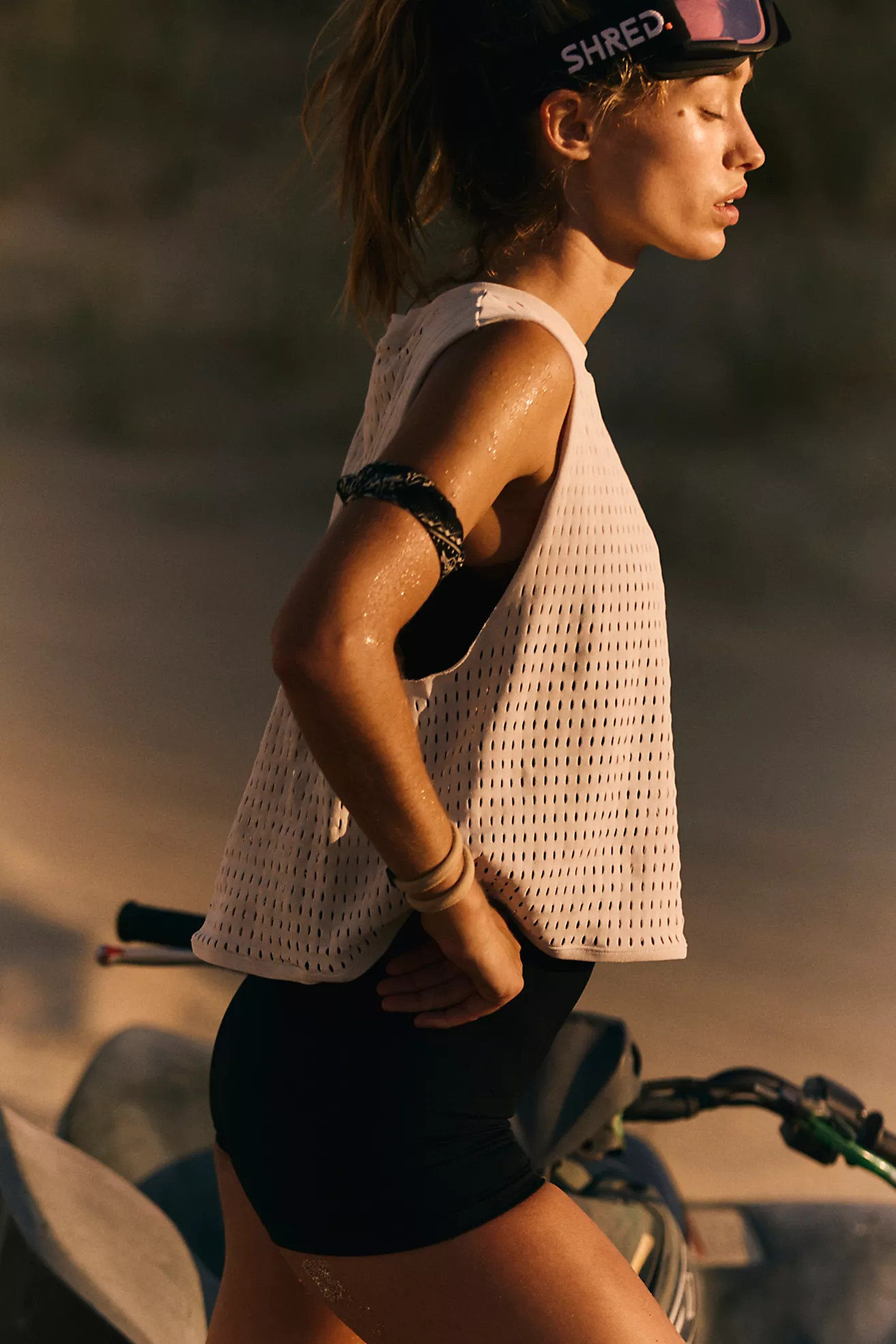 Perforated Muscle Tank | Free People (Global - UK&FR Excluded)