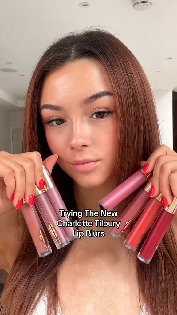 The most perfect lip products ever! My new fav formula #lipstick #lipstain #charlottetilbury 