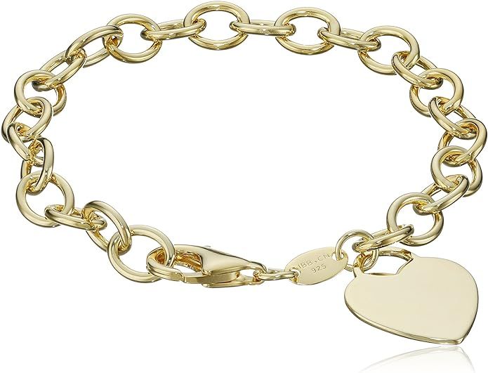 Amazon Collection Heart-Tag Bracelet | Amazon (US)