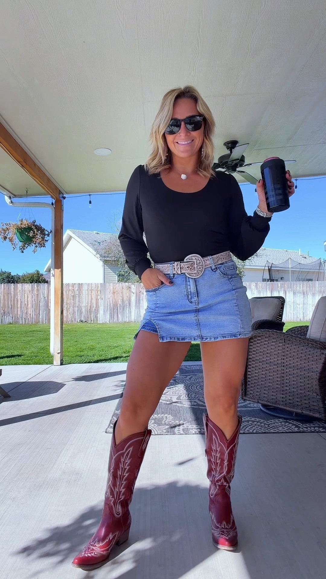 Skort + Boots 🤩🤩. Skort medium in bay blue! Boots true to size 🤩. 

#LTKU #LTKHome
