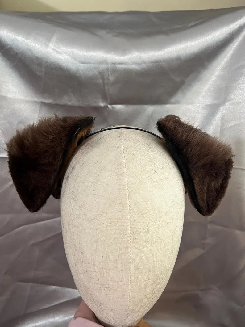 Poseable Puppy Ears: Custom Color Pet Play Costume - Etsy | Etsy (US)