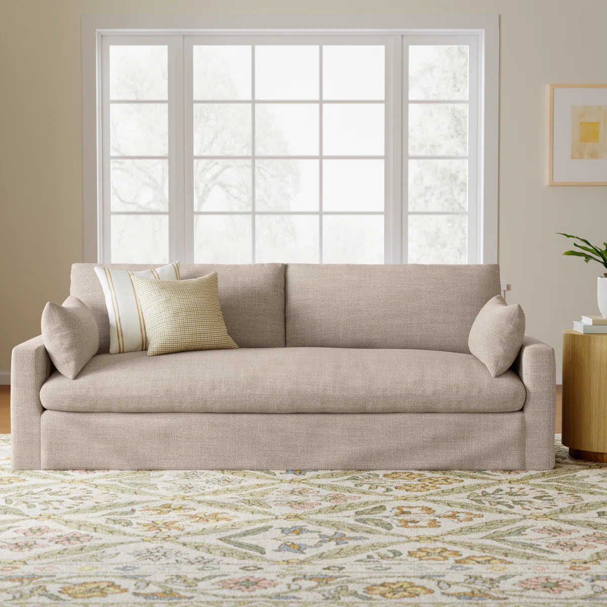 Luna 90'' Slipcovered Sofa | Wayfair North America