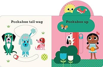 Peekaboo: Dog: (An Interactive Board Book for Babies & Toddlers with Mirror & Sliders to Push, Pu... | Amazon (US)