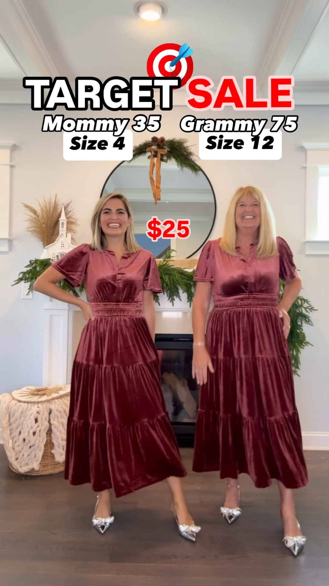 TARGET’S BIG 50% OFF WINTER SAlE ONLY 2 DAYS‼️(until Monday 12/2)🎯 The perfect Target Capsule Wardrobe  that looks good on EveryBODY.👌 Target is having insane Cyber Week SALE that Ends Monday‼️You can literally get all your Christmas shopping done & treat yourself with Shoes 50% OFF, $7 Tops, $12 Crewnecks, $16 Jeans👖, $18 SPANX look Lounge Sets, $25 Velvet Dress + SO much more 🎯Round of applause for my mama, Grammy June! Back by popular demand this is our series in 2 sizes👏. The perfect Lounge & Holiday🎄 outfits that looks good on EveryBODY.👌
✨SIZING✨I’m 5’2” 125lbs size 4/small, Grammy is “5’6” 160lbs size 12/large.🖤

Target, Target circle sale, trench, loungewear, workwear, black jeans, jeans, tee shirt, knit top, sweater, wide leg jeans, viral, comfy outfit, tee shirt, wide leg, trench coat, fall outfit#LTKCyberWeek 

#LTKHoliday #LTKSaleAlert