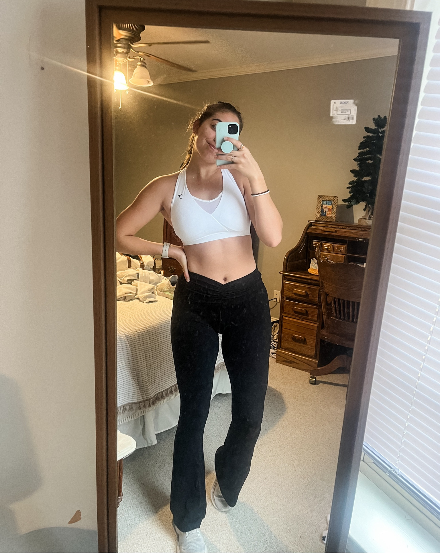 I got this white  sports bra  
on Black Friday  for the Gymshsrk sale and I ordered more colors because I love it so much. It is high support and flattering. I have been wanting a white sports bra that’s not see through for YEARS and I finally found one. Linking more colors. Wearing a M

Code FOMO20 gets you 20% off at checkout! #gymshark #LTKfit #workoutclothes 

#LTKsalealert #LTKfindsunder50 #LTKfitness
