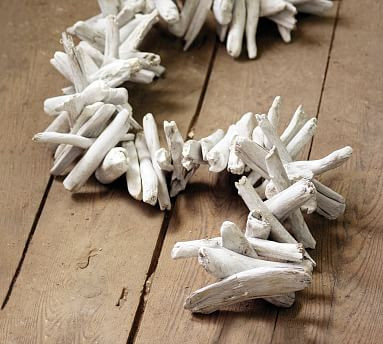 White Washed Driftwood Garland, 72" | Pottery Barn (US)