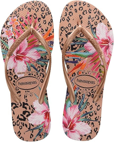 Havaianas Women's Slim Animal Floral Flip Flop Sandal | Amazon (US)