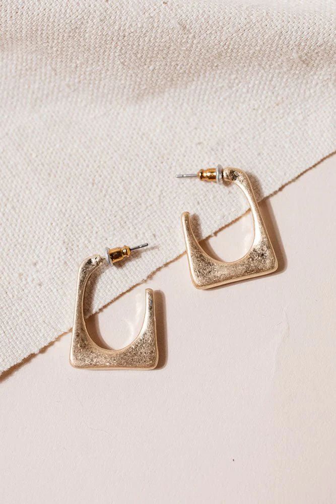 Mathilda Cuff Earrings in Gold - böhme | Bohme