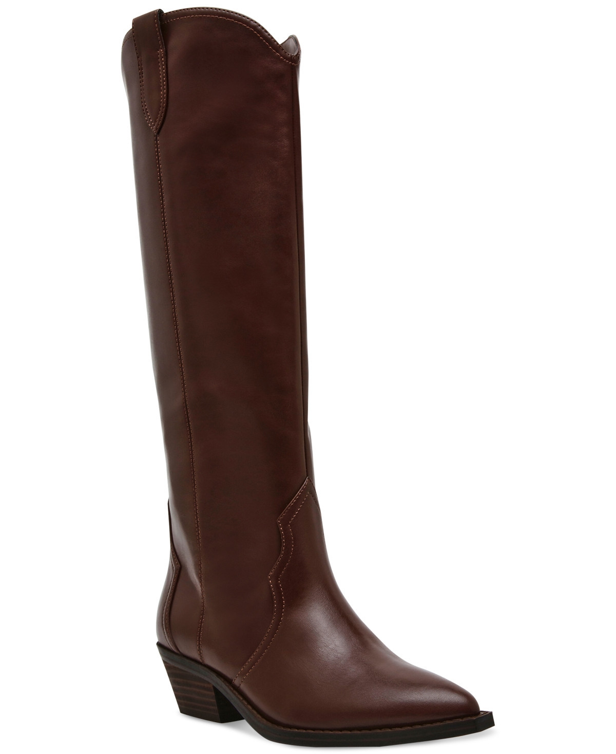Dv Dolce Vita Women's Kit Knee-High Cowboy Boots - Brown Smooth | Macy's