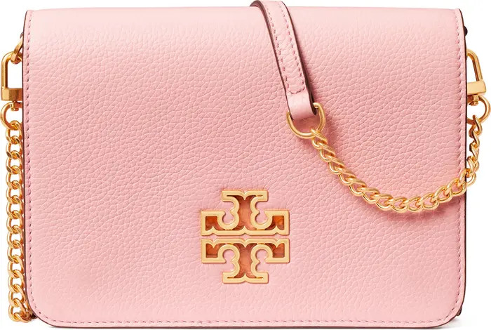 TORY BURCH Britten Combo Leather Crossbody Bag | Nordstromrack | Nordstrom Rack