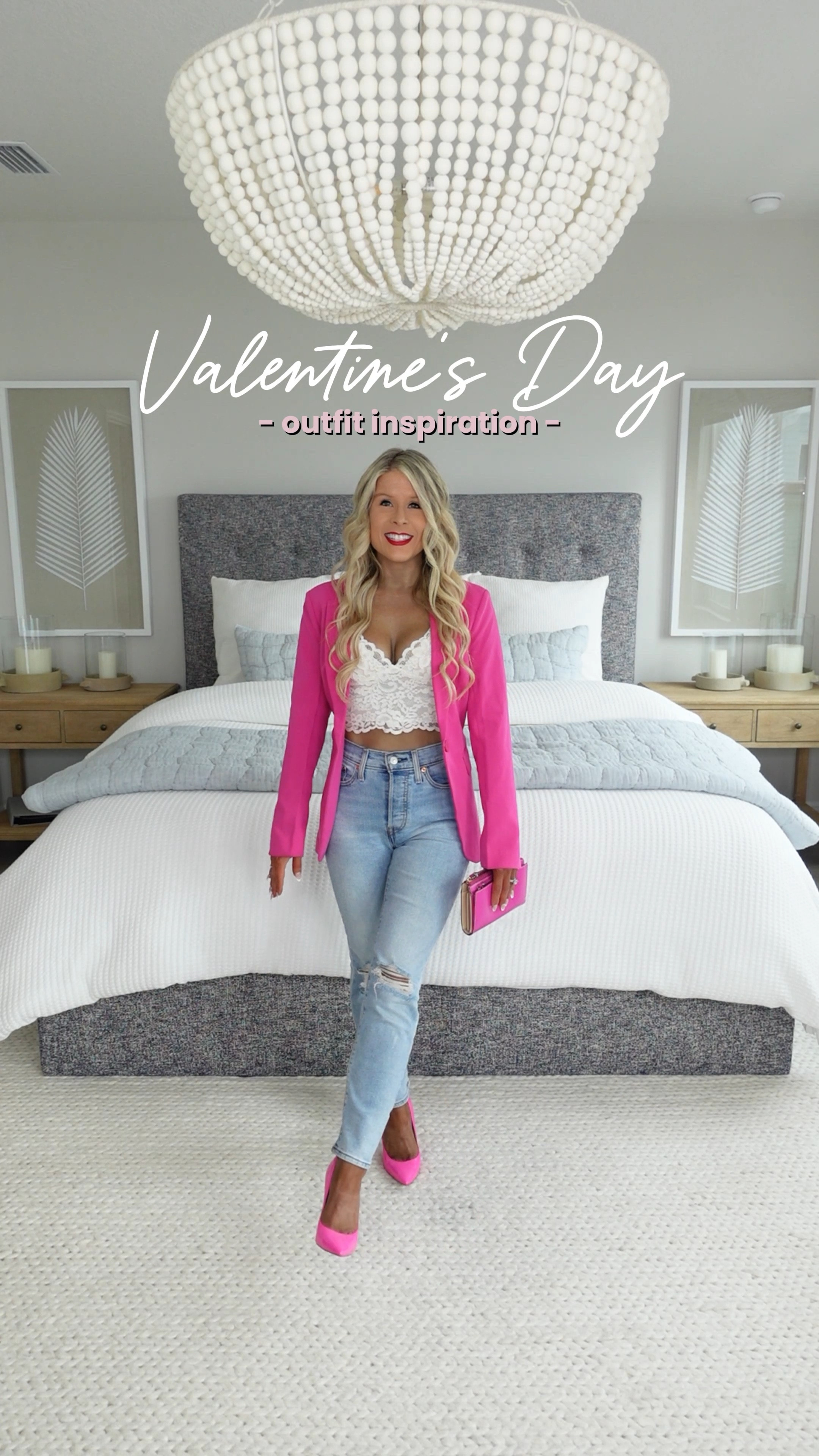 VALENTINE’S DAY OUTFITS! These are chic Valentine’s Day date outfits or Galentine’s party outfits! 💖

The pink blazers + matching tweed skirt sets are cute, girly Vday options or elevated spring outfits from Amazon! 

The 3 blazer sets run a little large so size down for a better fit. The hot pink blazer runs tts. 

#LTKSeasonal #LTKStyleTip #LTKFindsUnder50