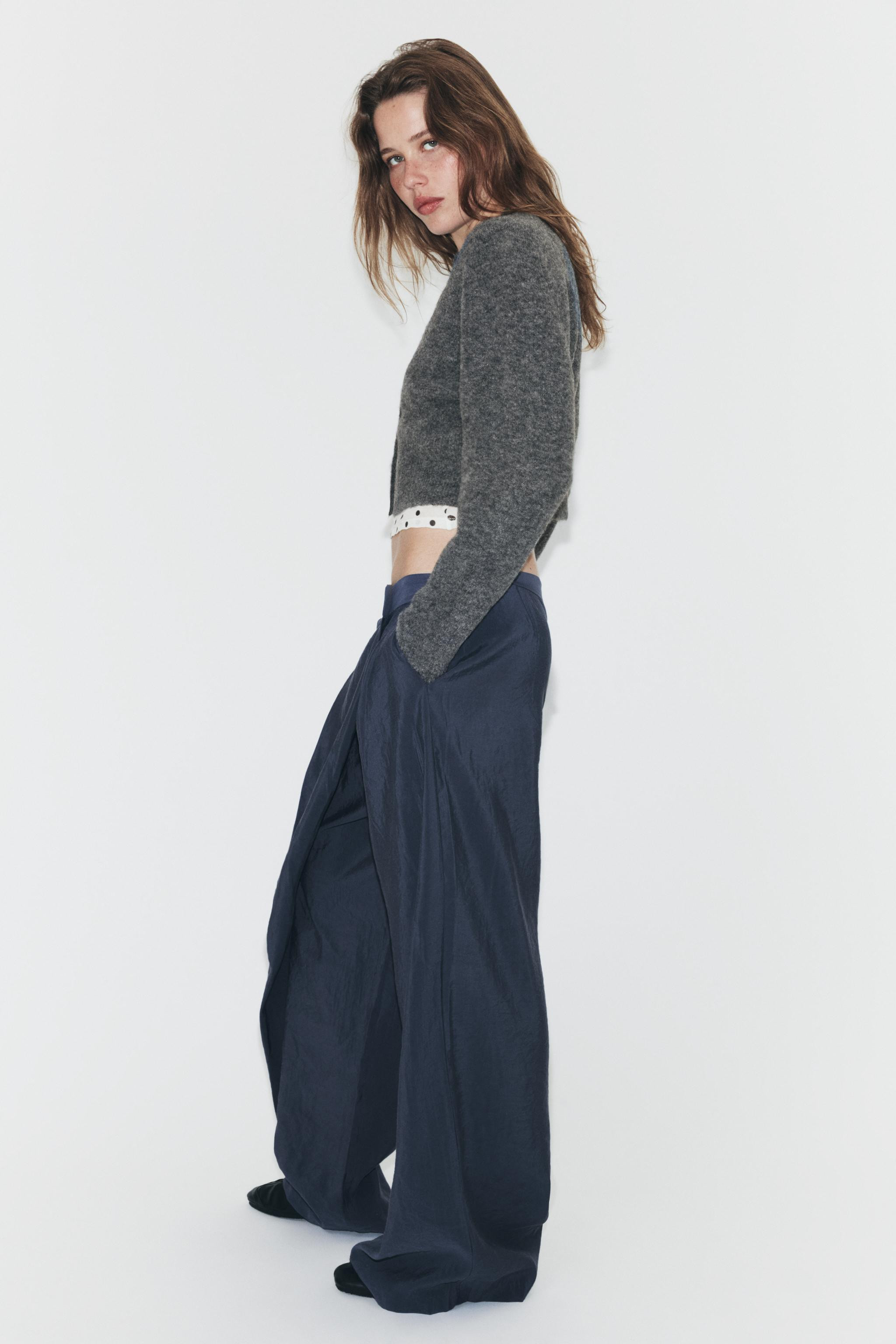 FLOWING WRAP TROUSERS | Zara AU