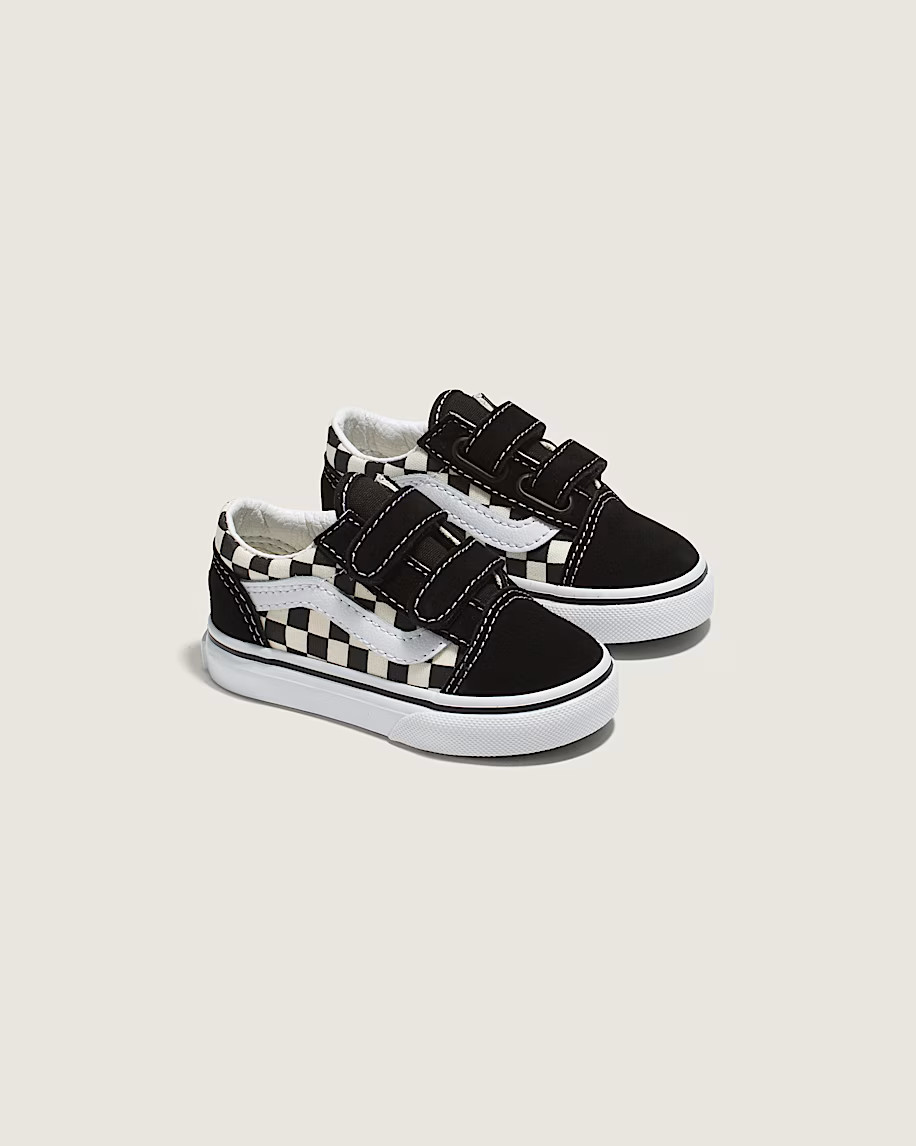 Toddler Old Skool V Checkerboard Shoe | Vans (US)
