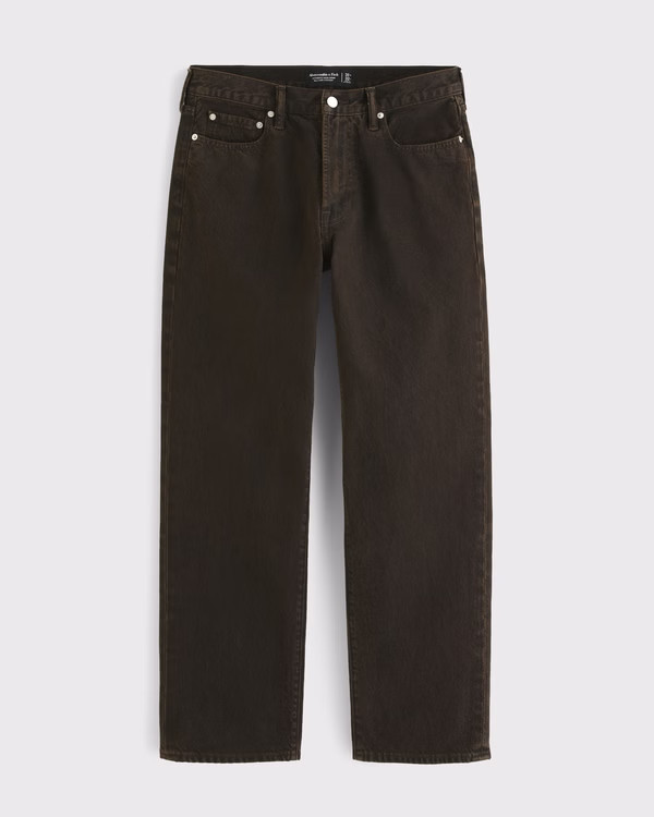 Relaxed Straight Jean | Abercrombie & Fitch (US)