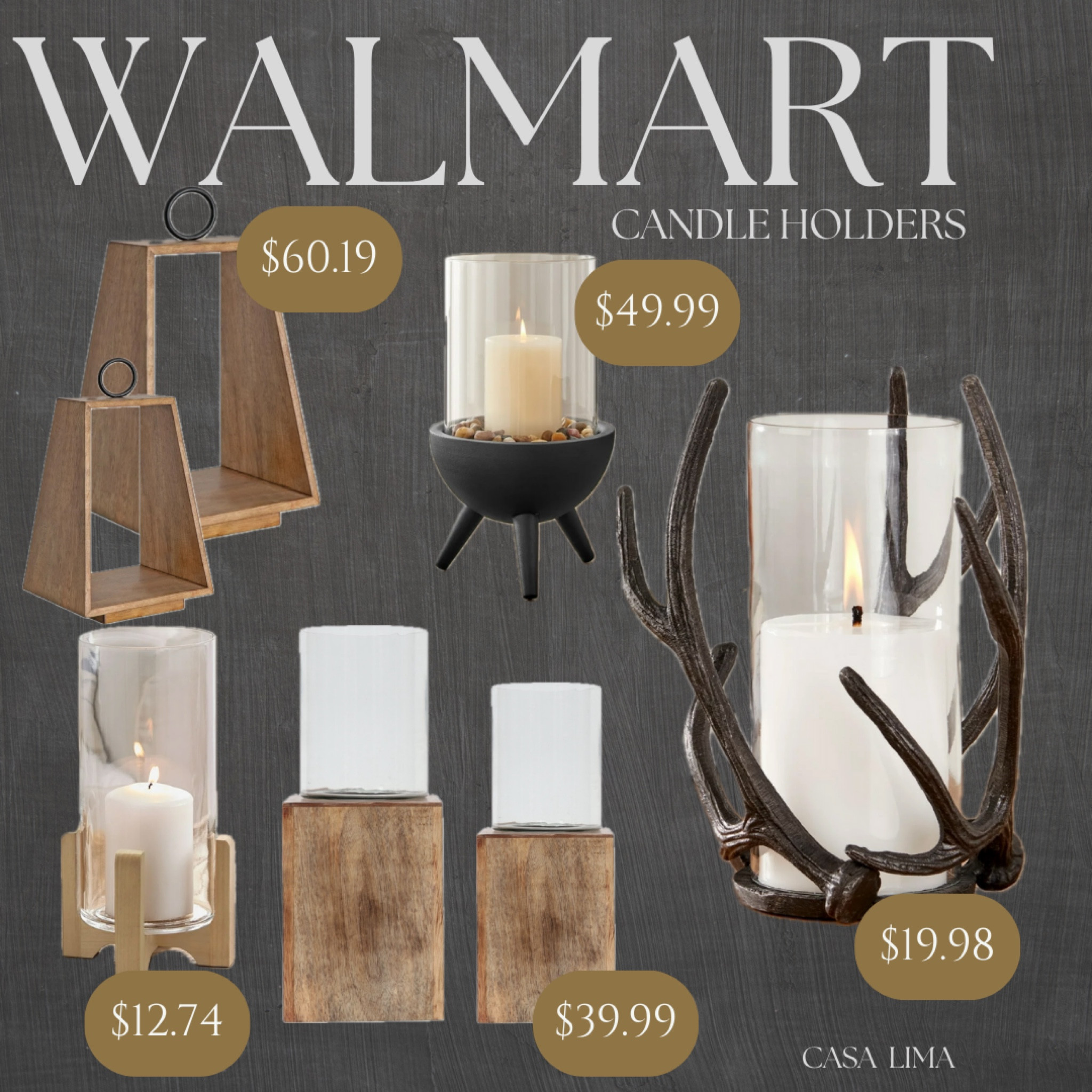 It’s candle season, with holiday festivities around the corner! Decorate your home with Walmart candleholders! You can’t beat the price! 

#walmartfinds #walmarthome #falldecor

#LTKFallSale #LTKHome #LTKFindsUnder50