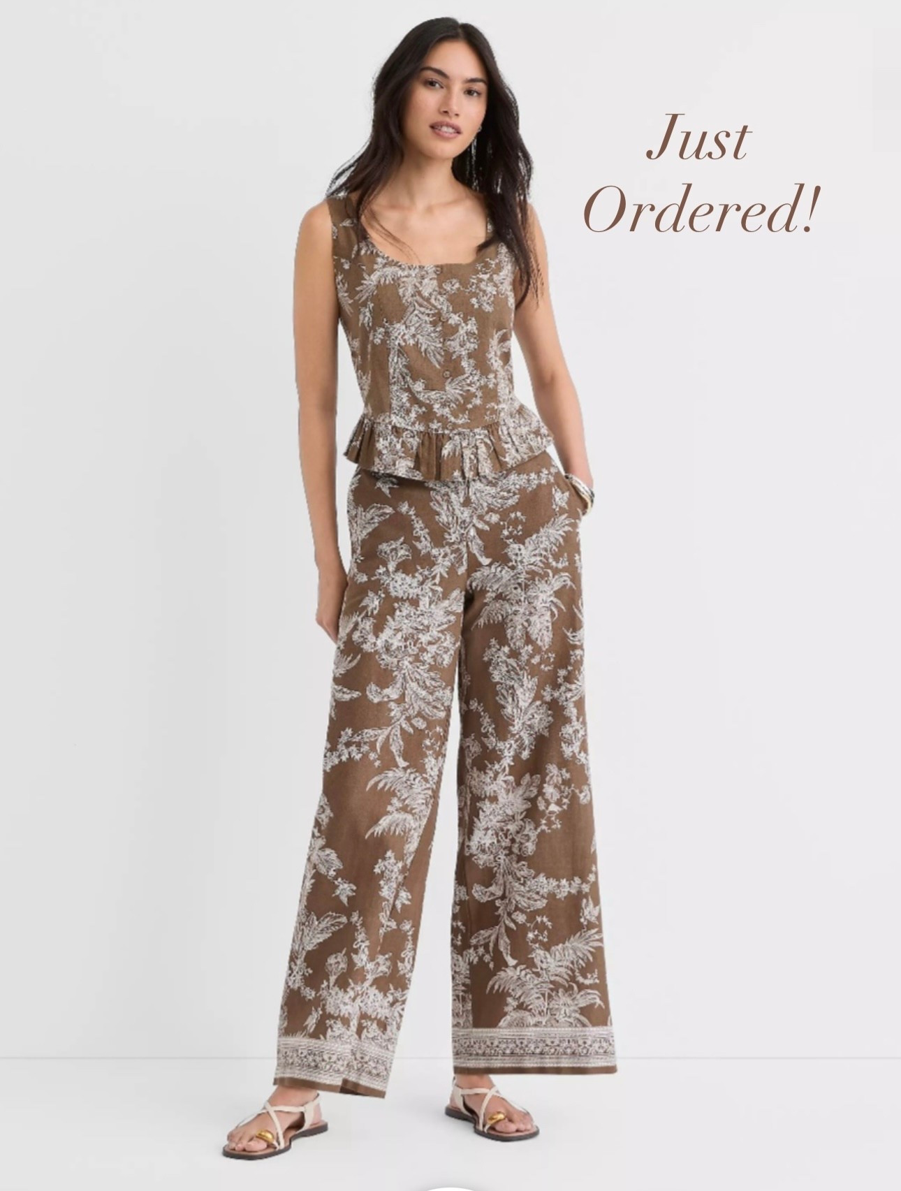 Just ordered this adorable matching set!  Spring outfit, vacation outfit 

#LTKSeasonal #LTKSaleAlert #LTKootd