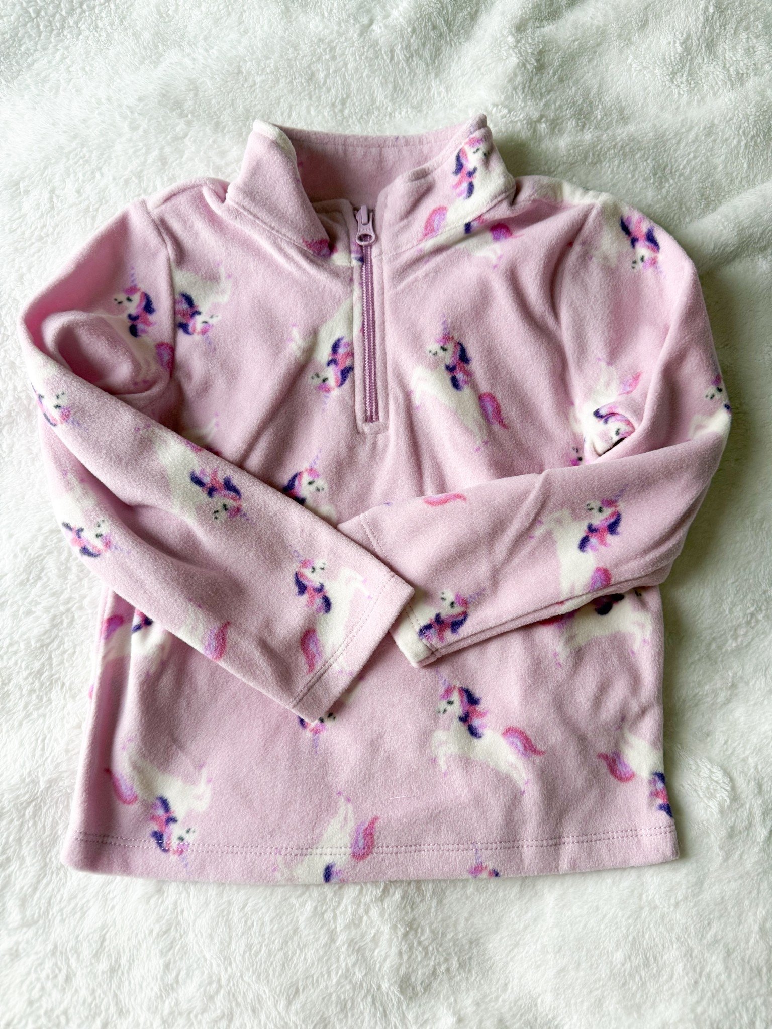 Half zip fleece unicorn jacket 

#LTKKids #LTKHoliday #LTKGiftGuide