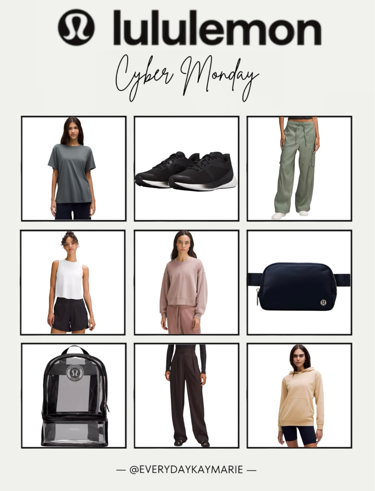 Cyber Monday finds at Lululemon 🎄🚨 these are great for treating yourself or gift ideas for her 🎄

Athleisure, Crossbody bag, fanny pack, clear bag, fitness, cozy fashion, gift guide, gifts for wife, gifts for mom, holiday specials, leggings, sneakers

#LTKCyberWeek #LTKGiftGuide #LTKHoliday