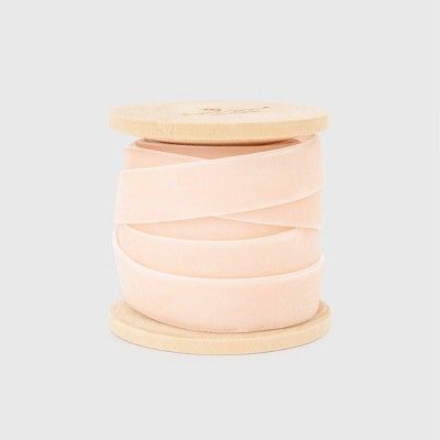 .625in x 15ft Pink Velvet Ribbon - Sugar Paper™ | Target