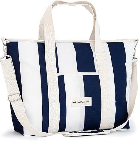 Business & Pleasure Co. Cooler Bag - Cute Lunch Bag in Vintage Colors & Prints, Fits Lunch or 12 ... | Amazon (US)